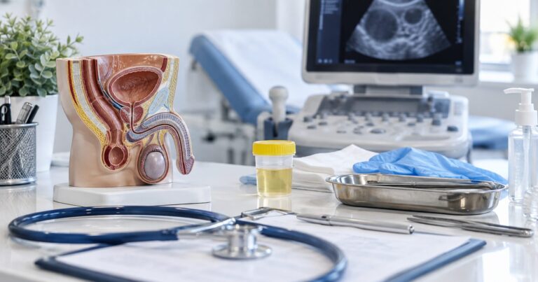 Diagnostyka bólu najądrza z wykorzystaniem USG i modelu anatomicznego